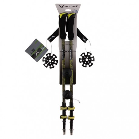 باتوم کوهنوردی کلیپسی اسنوهاک مدل 301 رنگ زرد