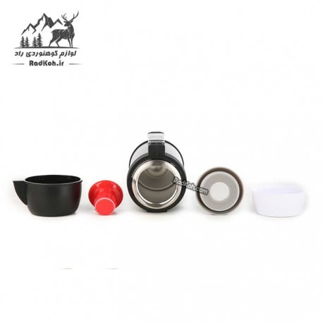 فلاسک دوجداره اسنوهاک 1.5 لیتر مدل Victoria کد SN-6145 رنگ سفید