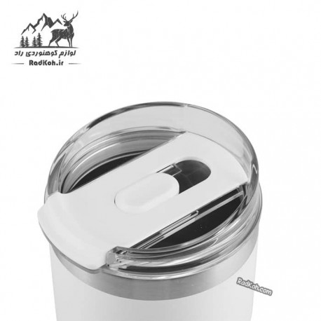 ماگ طبیعت گردی 590 میلی لیتر اسنوهاک مدل ANGEL کد SN-C6147 رنگ سفید