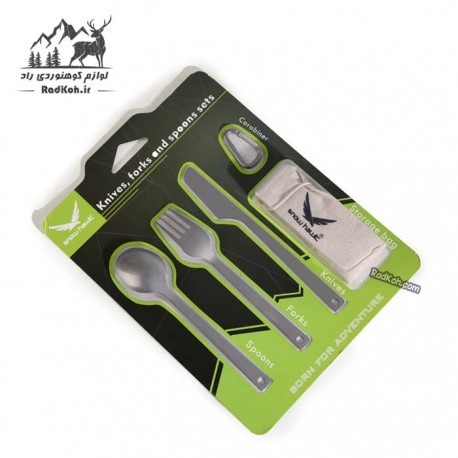 ست قاشق چنگال و چاقو اسنوهاک کد SN-C6134 رنگ استیل
