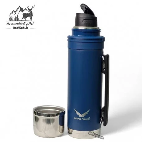 فلاسک طبیعت گردی یک لیتری اسنوهاک مدل BAIKAL کد SN-C6141 سرمه ای