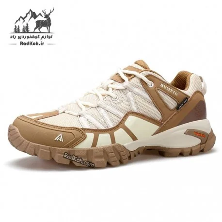 کفش رانینگ مردانه هامتو مدل 110609A-5 رنگ خاکی روشن