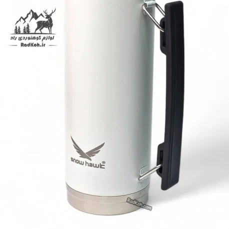 فلاسک مسافرتی اسنوهاک 1 لیتری مدل BAIKAL کد SN-C6141 سفید