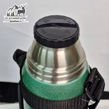 فلاسک مسافرتی اسنوهاک 1.2 لیتری مدل TAKAB کد SN-C6153 رنگ سبز