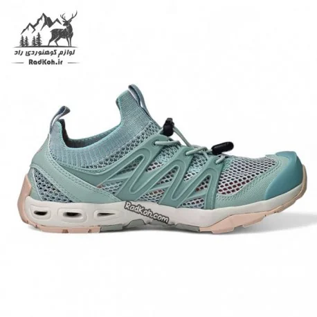 کفش پیاده روی زنانه اسنوهاک مدل Crete کد SN-S1258 رنگ آبی فیروزه ای