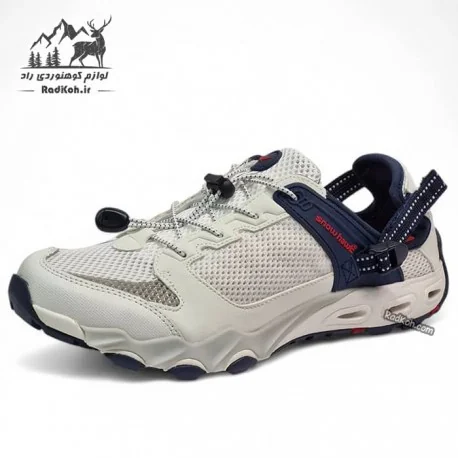 کفش اسنوهاک مردانه مدل Maldives کد SN-S1259 رنگ سفید/سرمه ای