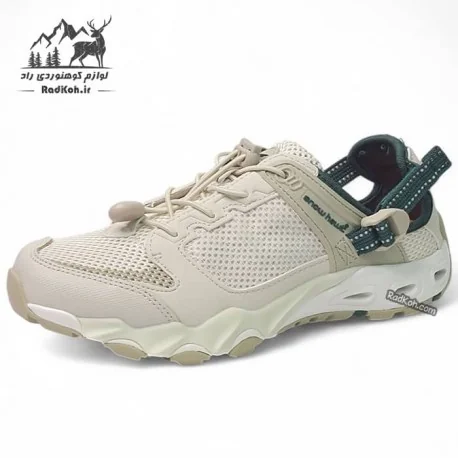 کفش صندل اسنوهاک زنانه مدل Niagara کد SN-S1260 رنگ کرم(بژ)/سبز