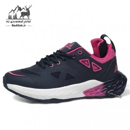 کفش پیاده روی زنانه هامتو مدل 350380B-2 رنگ مشکی/صورتی