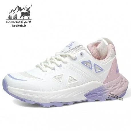 کفش پیاده روی هامتو زنانه مدل 350380B-3 رنگ سفید/صورتی روشن