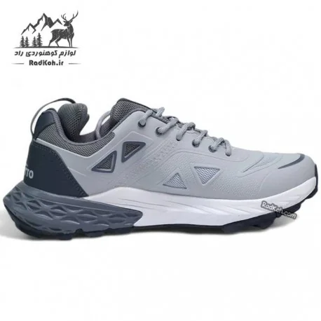 کفش طبیعت گردی مردانه هامتو مدل 350380A-5 رنگ طوسی