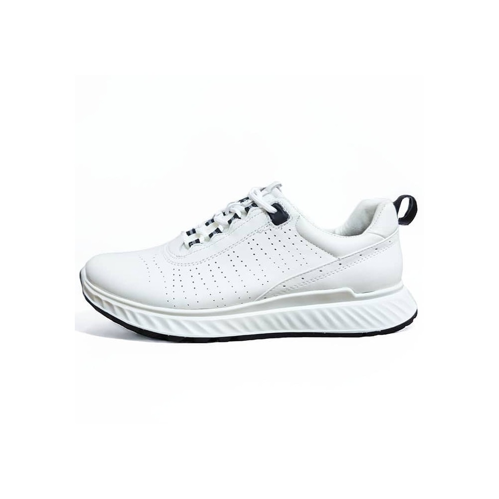 کفش چرم مردانه هامتو مدل 330973A-2 رنگ سفید