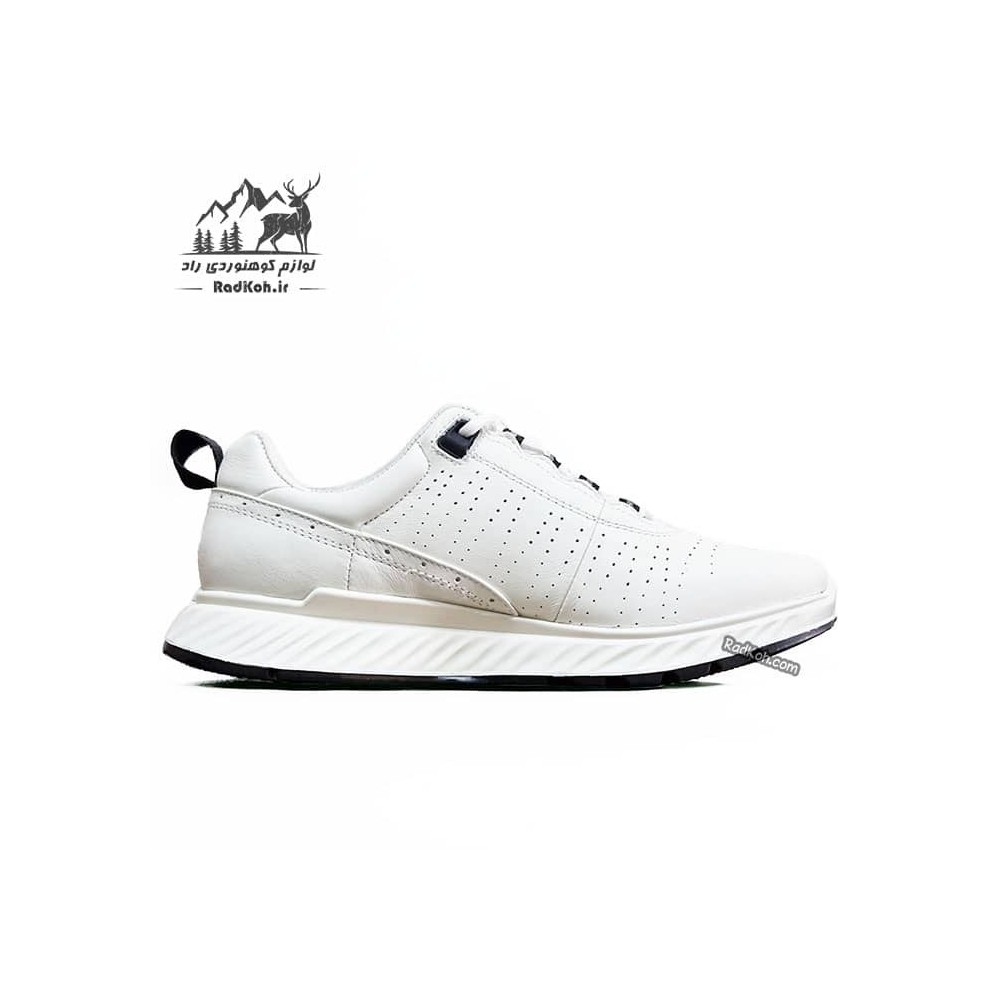 کفش ورزشی چرم مردانه هامتو مدل 330973A-2 رنگ سفید