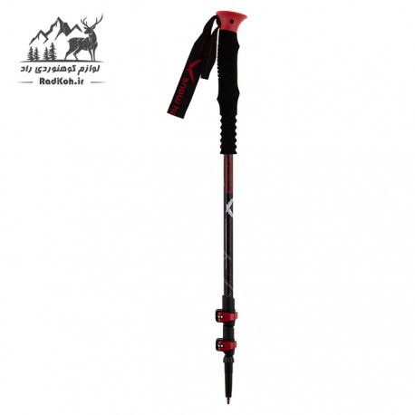 باتوم کوهنوردی کلیپسی اسنوهاک مدل 304 رنگ قرمز