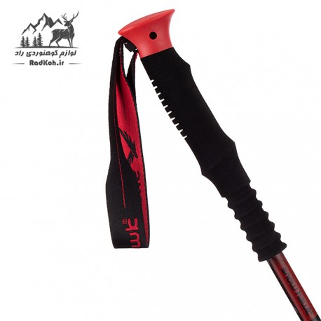 باتوم کوهنوردی کلیپسی اسنوهاک مدل 304 رنگ قرمز