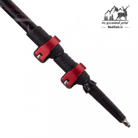 باتوم کوهنوردی کلیپسی اسنوهاک مدل 304 رنگ قرمز