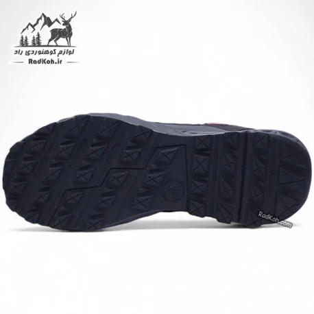 کفش مردانه مدل 350380A-2 رنگ مشکی/خاکستری