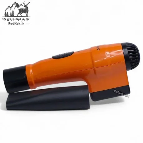 بادبزن برقی مسافرتی ذغال آریامن رنگ نارنجی