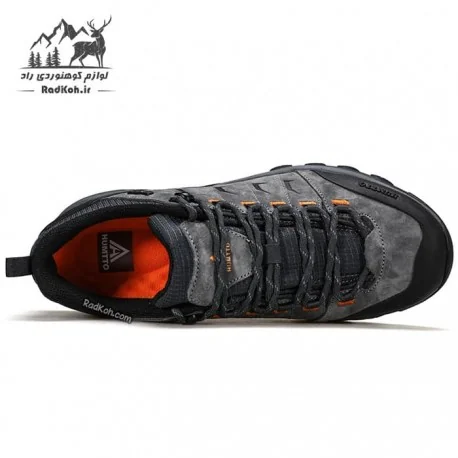 کفش طبیعت گردی مردانه هومتو مدل humtto 150453A-2 رنگ خاکستری تیره