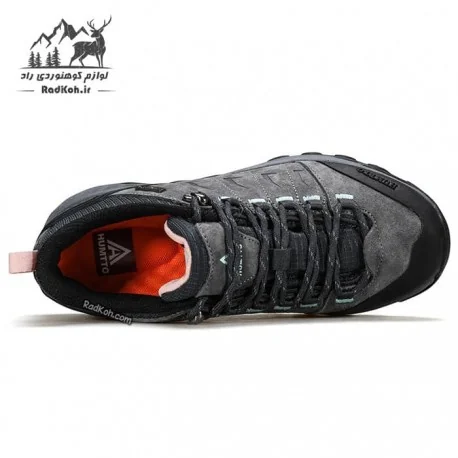 کفش طبیعت گردی هومتو زنانه مدل humtto 150453B-2 رنگ خاکستری تیره