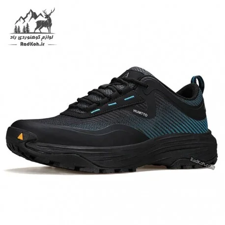 کفش پیاده روی مردانه هامتو مدل 350819A-2 رنگ مشکی/آبی