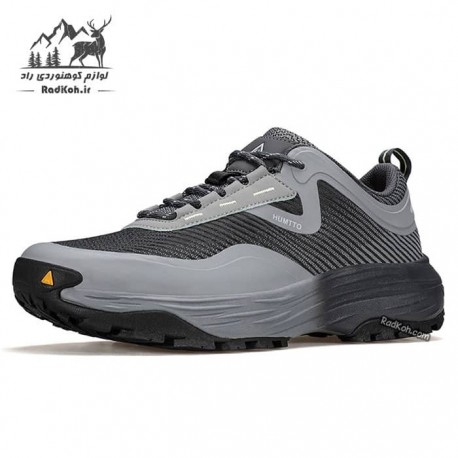 کفش پیاده روی مردانه هامتو مدل 350819A-3 رنگ خاکستری تیره