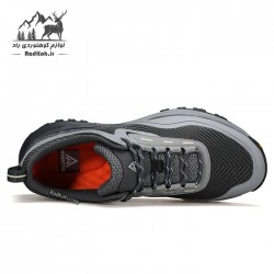 کفش تمرین مردانه هامتو مدل 350819A-3 رنگ خاکستری تیره