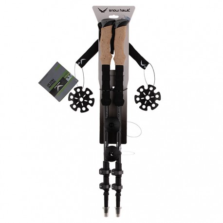 باتوم کلیپسی کوهنوردی اسنوهاک مدل 310 رنگ مشکی