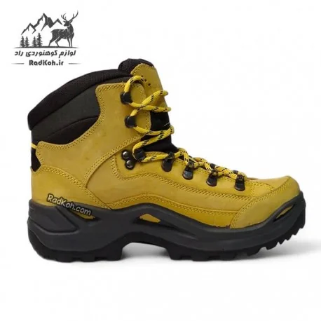 کفش مکوان کوهنوردی زنانه مدل لوا رنگ زرد
