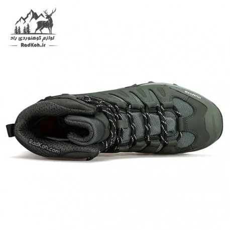 کفش مردانه هومتو مدل humtto 250290A-5 رنگ سبز تیره