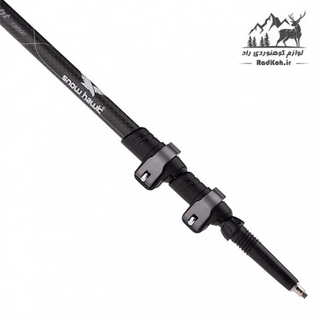 باتوم کوهنوردی کلیپسی اسنوهاک کربن 3k مدل 310 رنگ مشکی