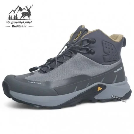 کفش پیاده روی مردانه هامتو مدل 240674A-3 رنگ خاکستری