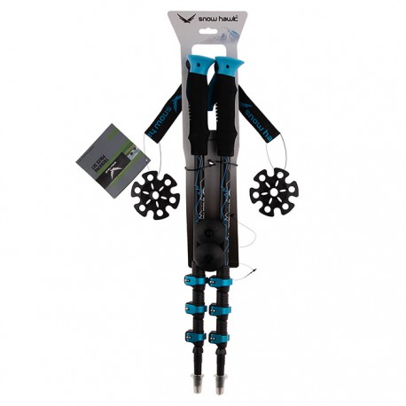 باتوم کوهنوردی کلیپسی اسنوهاک مدل 314 رنگ آبی