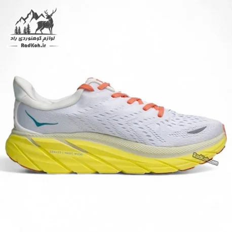 	کفش رانینگ مردانه هوکا مدل M Clifton 8 کد 1119393 رنگ سفید/زرد