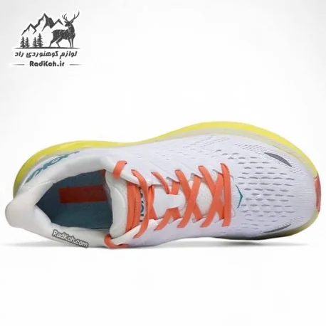 	کفش طبی مردانه هوکا مدل M Clifton 8 کد 1119393 رنگ سفید/زرد