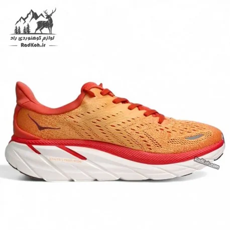 کفش ورزشی هوکا مردانه مدل M Clifton 8 کد 1119393 رنگ نارنجی