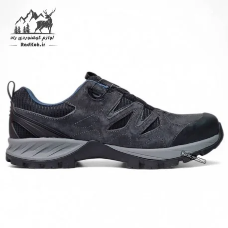 کفش طبیعت گردی هامتو مردانه مدل 150631A-3 رنگ خاکستری تیره