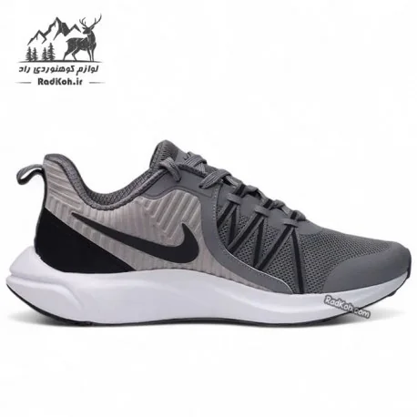کفش رانینگ مردانه نایک ایر زوم اسپد ایکس رنگ طوسی روشن