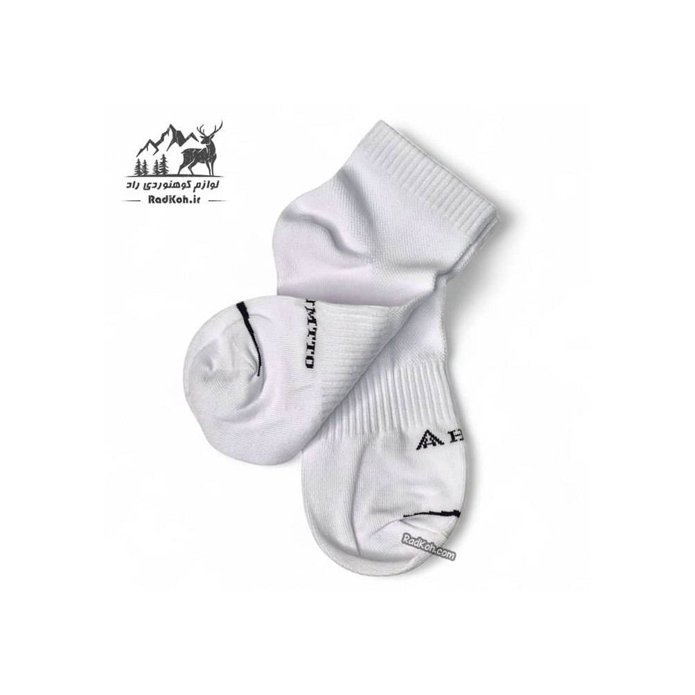 قیمت جوراب هامتو مدل HB202413-2 رنگ سفید