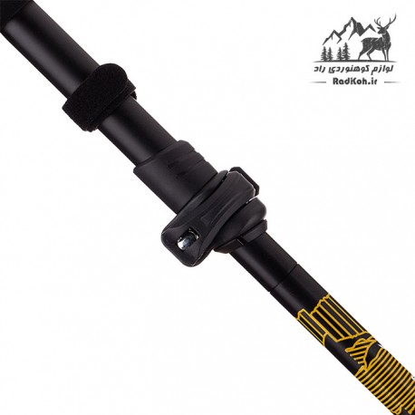 باتوم تاشو کوهنوردی کلیپسی اسنوهاک مدل 315 رنگ زرد