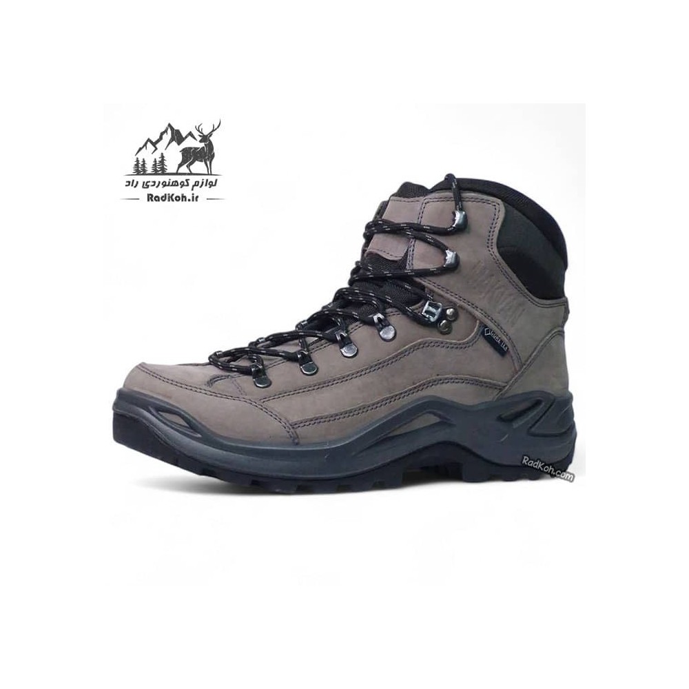 کفش مردانه مکوان مدل لوا رنگ طوسی