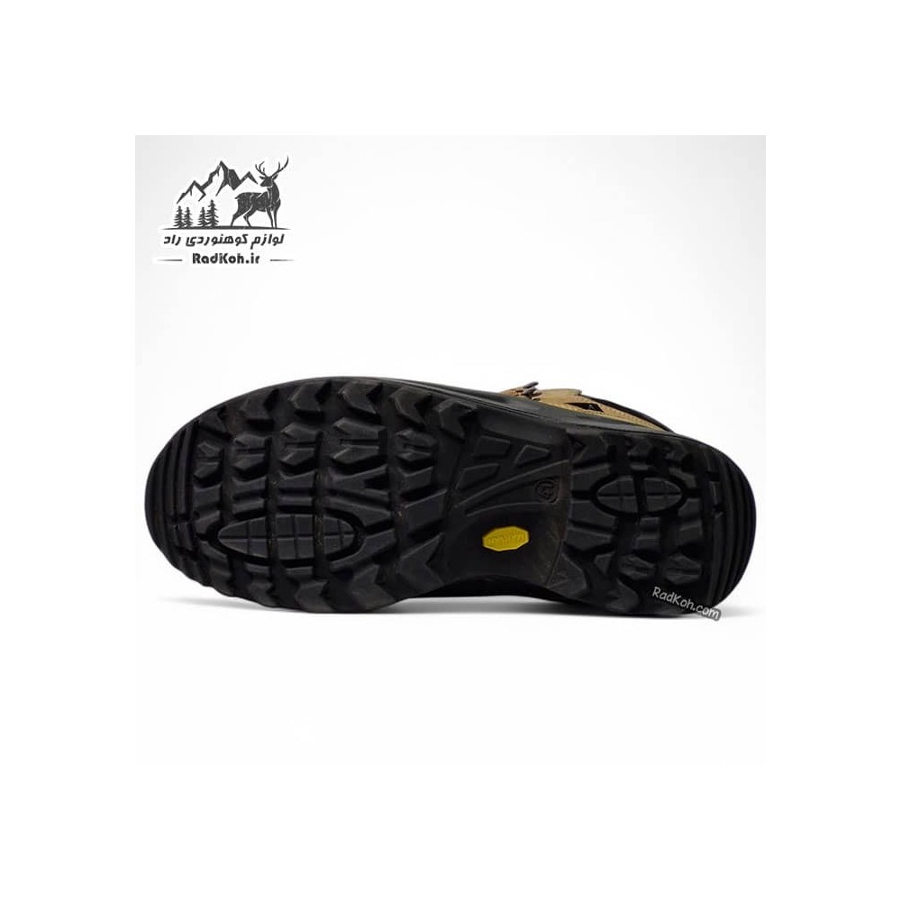 کفش مکوان مردانه مدل لوا رنگ خاکی