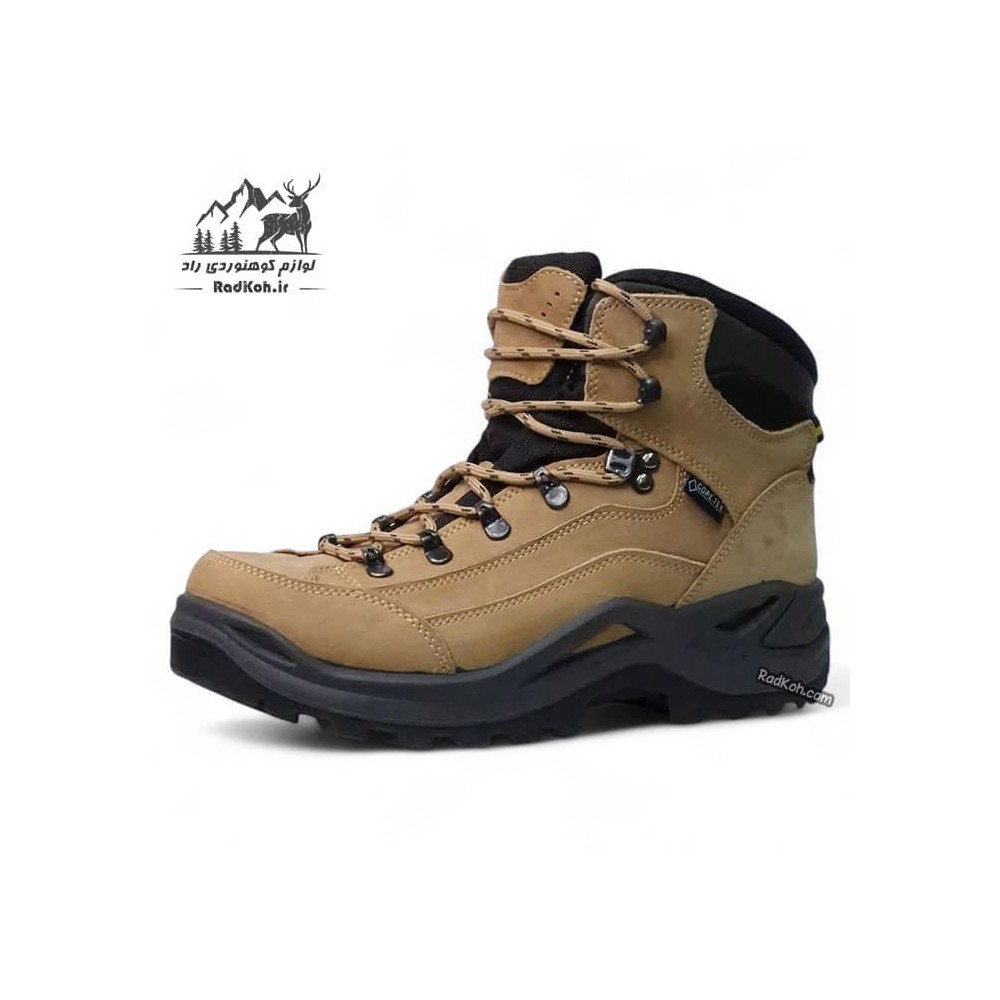 کفش کوهنوردی سبک مردانه مکوان مدل لوا رنگ خاکی