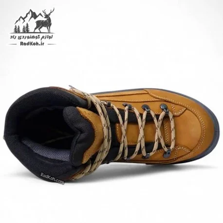 کفش جنگل نوردی مردانه مکوان مدل لوا رنگ خردلی