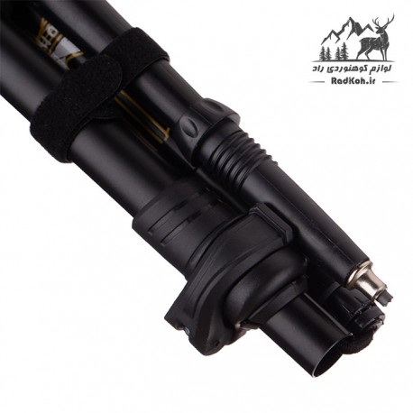 باتوم تاشو کوهنوردی کلیپسی اسنوهاک مدل 315 رنگ زرد