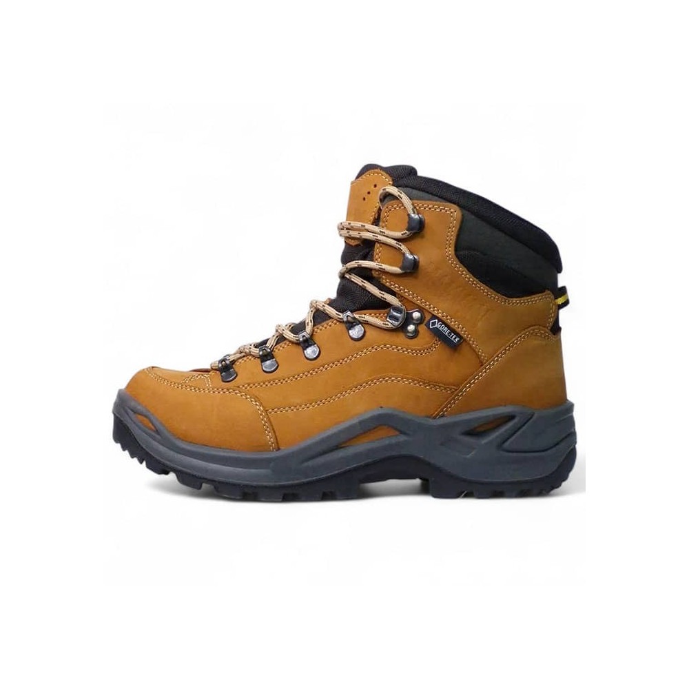 کفش مردانه مکوان مدل لوا رنگ خردلی