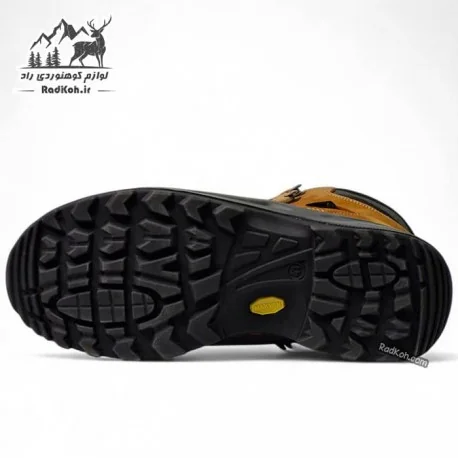 کفش مکوان مردانه مدل لوا رنگ خردلی