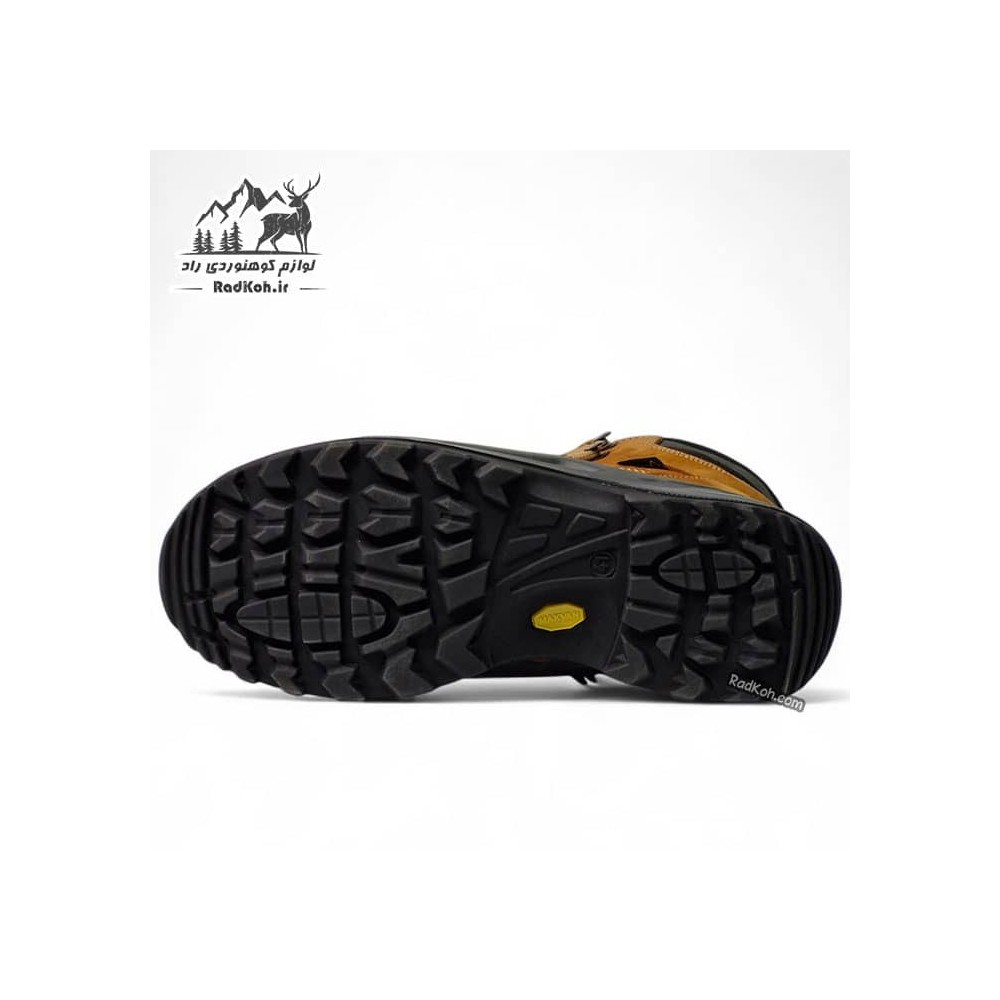 کفش مکوان مردانه مدل لوا رنگ خردلی