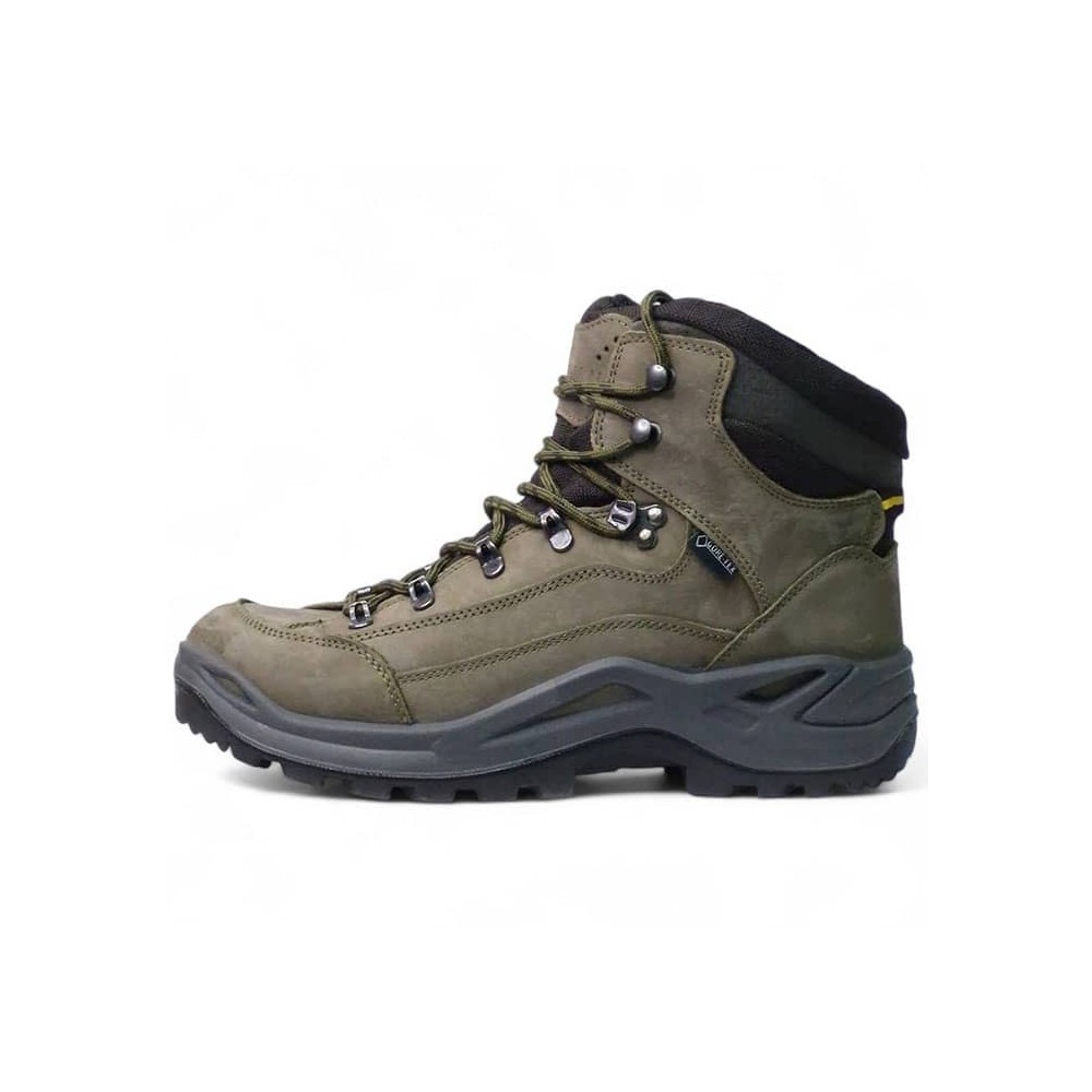 کفش مکوان مردانه مدل لوا رنگ سبز تیره