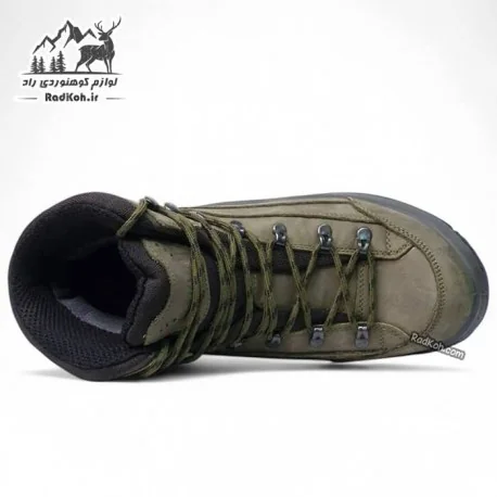 کفش جنگل نوردی مکوان مردانه مدل لوا رنگ سبز تیره