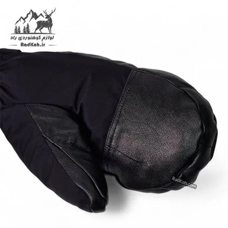 دستکش پر زمستانی موتال مدل ولکان رنگ مشکی